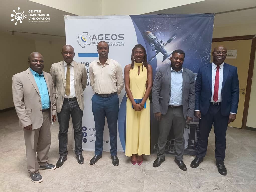 Données spatiales et innovation : le Centre Gabonais de l’Innovation et l’AGEOS jettent les bases d’un partenariat stratégique