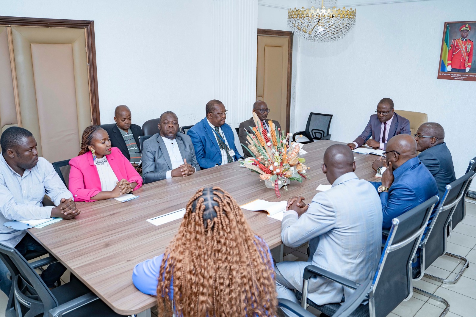Gabon: Le Ministre de l’enseignement supérieur à l’écoute des préoccupations de l’ANBG